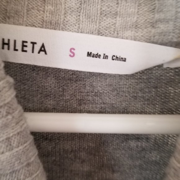 Athleta Heathered Gray Merino Wool Dress - Picture 4 of 6